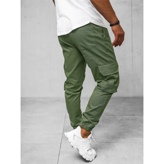 Vīriešu haki krāsas džogeri Dump O/G3006Z