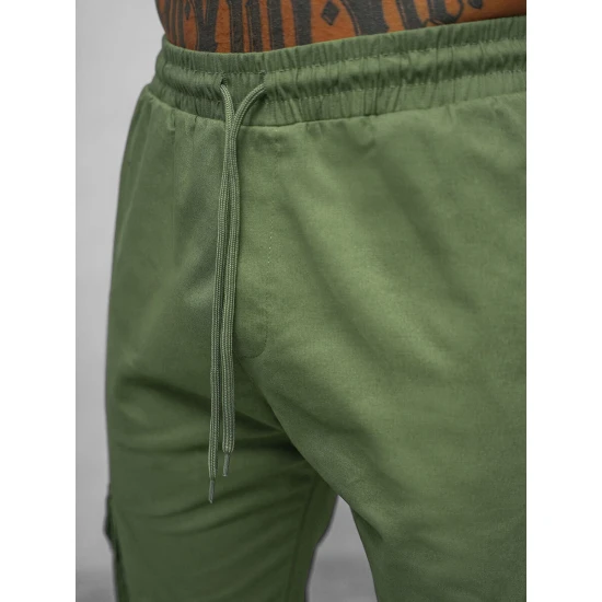 Vīriešu haki krāsas džogeri Dump O/G3006Z