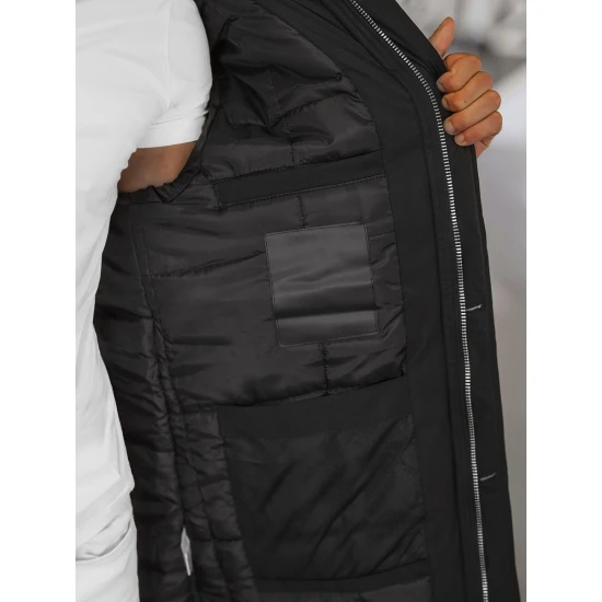 Vīriešu melna ziemas jaka Tulen JS/5M3122/392Z