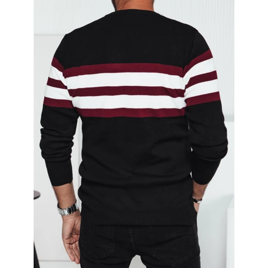 Vīriešu melns džemperis Firol WX2247