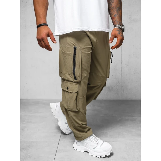 Vīriešu platās bikses Olimp brūnas O/PS5527