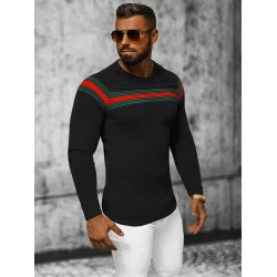 Vyriškas juodas megztinis Omer