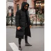 Vīriešu melna ziemas jaka Bruno JS/19M1290/392