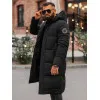 Vīriešu melna ziemas jaka Bruno JS/19M1290/392