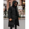 Vīriešu melna ziemas jaka Bruno JS/19M1290/392