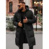 Vīriešu melna ziemas jaka Bruno JS/19M1290/392