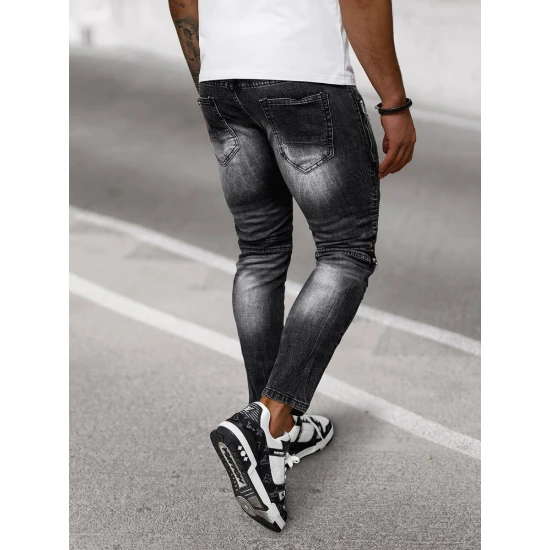 Melni vīriešu džinsi Vulon NB/MP0007N