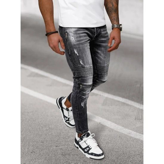 Melni vīriešu džinsi Vulon NB/MP0007N