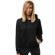 Melns sieviešu džemperis ar kapuci Molin JS/W02