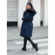 Tumši zila dāmu divpusējā jaka Adnel TY4590