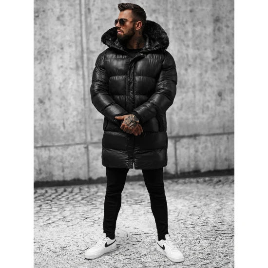 Vīriešu melna jaka Alom O/M800Z