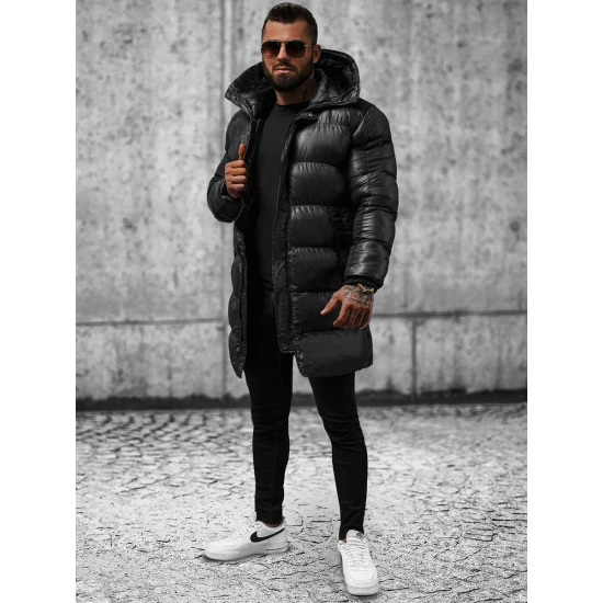 Vīriešu melna jaka Alom O/M800Z