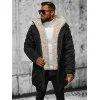 Vīriešu melna ziemas jaka Optin JS/5M3123/392