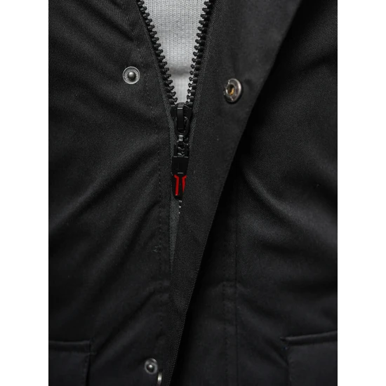 Vīriešu melna ziemas jaka Optin JS/5M3123/392