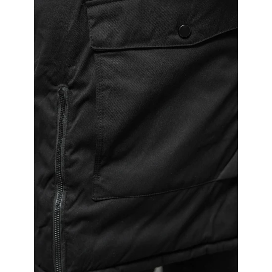 Vīriešu melna ziemas jaka Optin JS/5M3123/392