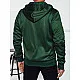 Vīriešu zaļš džemperis Ziper BX5860 FDM