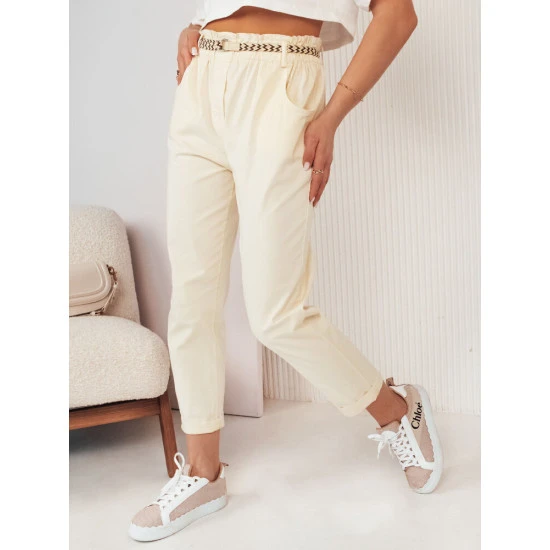 Sieviešu bikses baltas Erli UY2029