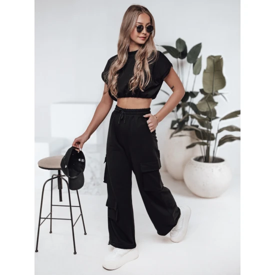 Sieviešu melns komplekts Sori AY1121