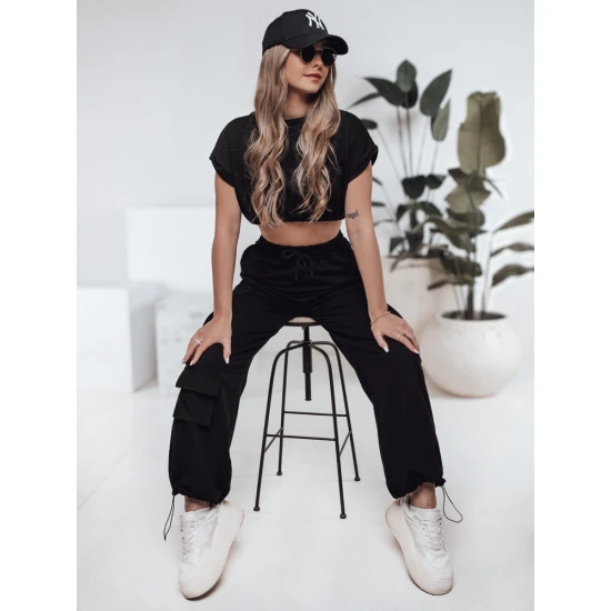 Sieviešu melns komplekts Sori AY1121