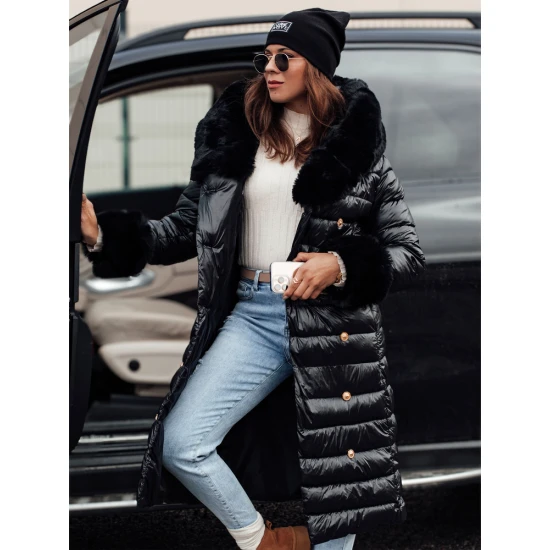 Sieviešu mēteļi ar samta pogām Karum JS/5M3160/392