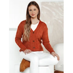 Sieviešu oranžs džemperis Betin