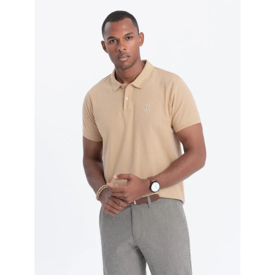 Vīriešu brūns polo krekls Cristan V22 S1374