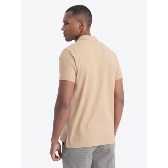 Vīriešu brūns polo krekls Cristan V22 S1374