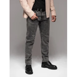 Vīriešu pelēkie džinsi Joy
