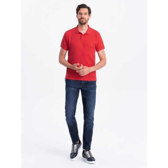 Vīriešu sarkans polo krekls Cristan V22 S1374