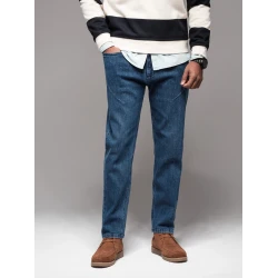 Vīriešu tumši zili džinsi Carl