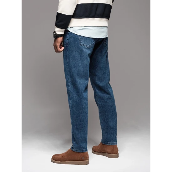 Vīriešu tumši zili džinsi Carl V2 OM-PADP-0227