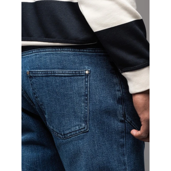 Vīriešu tumši zili džinsi Carl V2 OM-PADP-0227
