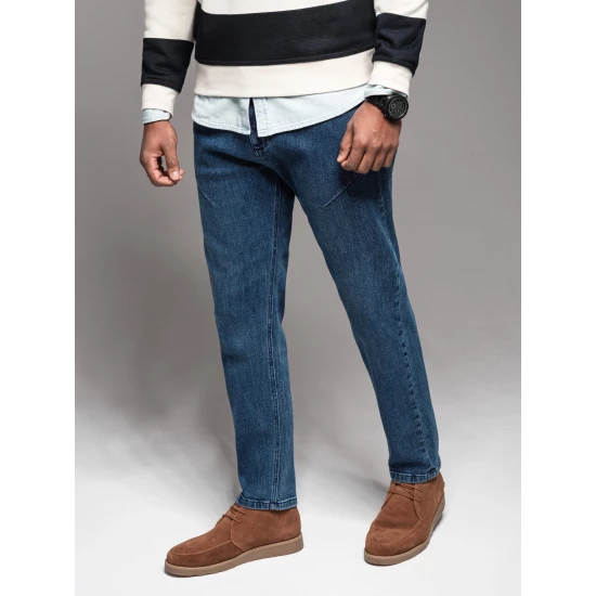 Vīriešu tumši zili džinsi Carl V2 OM-PADP-0227