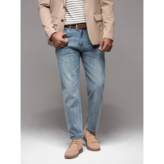 Vīriešu zilie džinsi Carl V1 OM-PADP-0227