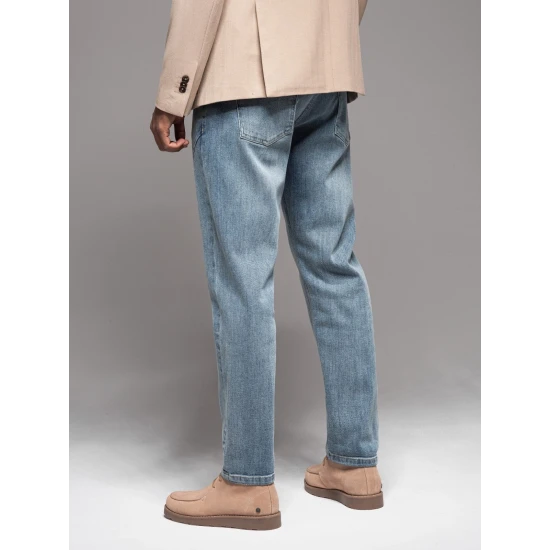Vīriešu zilie džinsi Carl V1 OM-PADP-0227