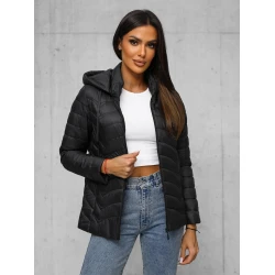 Sieviešu melna jaka Laim