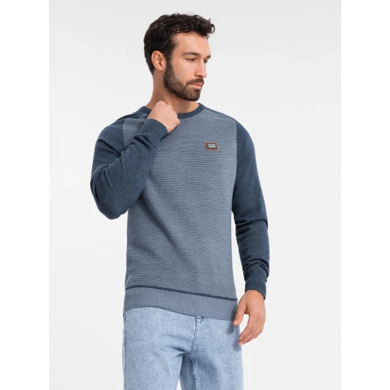 Vīriešu tumši zils džemperis Rox Džemperi