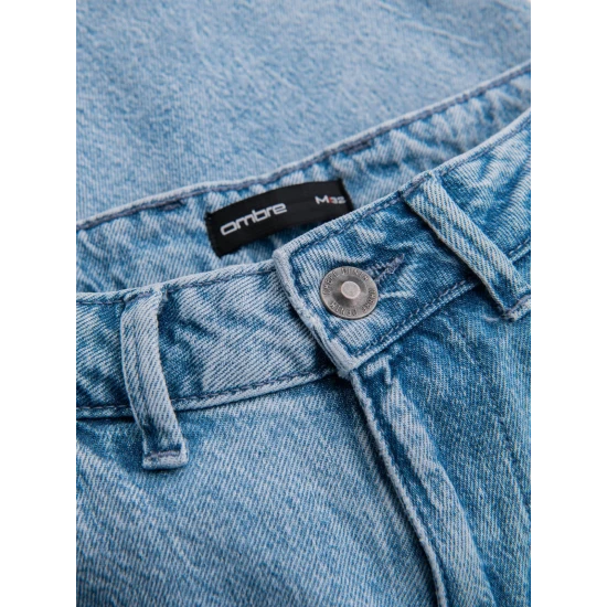 Vīriešu zilie džinsi Alvi V1 OM-PADP-0225