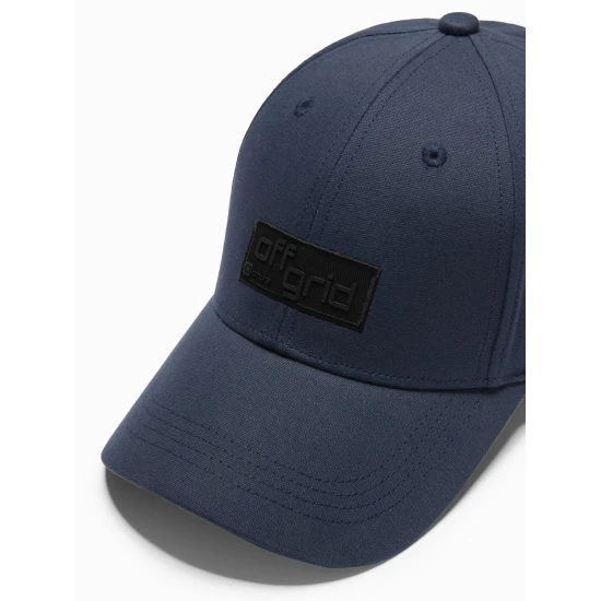 Unisex tumši zila cepure Grid V3 OM-ACCS-0104