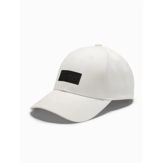 Unisex balta cepure Grid V2 OM-ACCS-0104