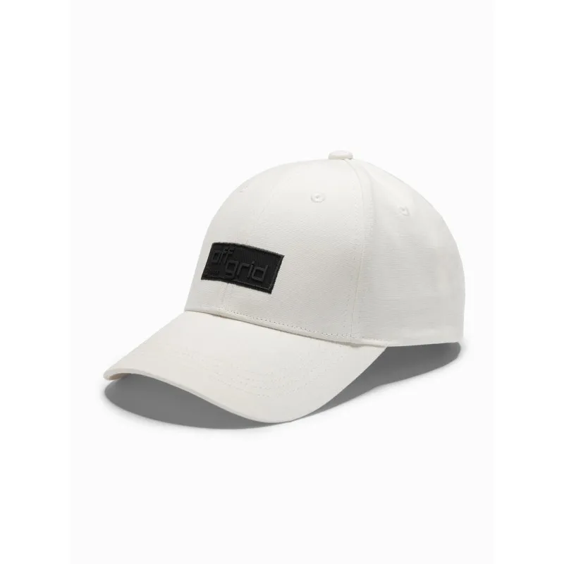 Unisex balta cepure Grid V2 OM-ACCS-0104