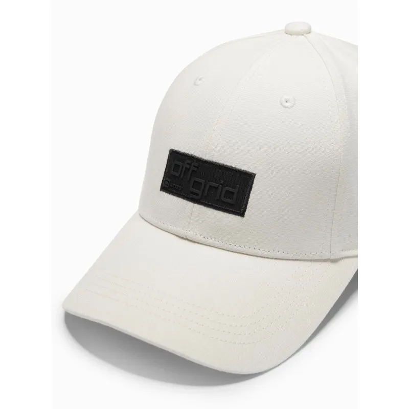 Unisex balta cepure Grid V2 OM-ACCS-0104