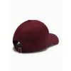 Unisex bordo krāsas cepure Grid V8 OM-ACCS-0104