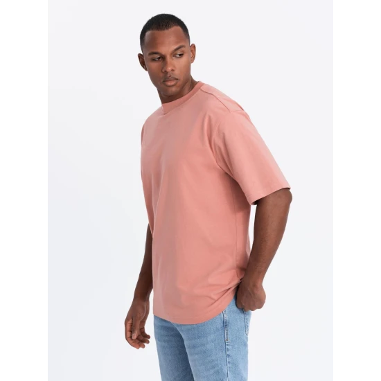 Vīriešu rozā Doman T-krekls V5 OM-TSBC-0234