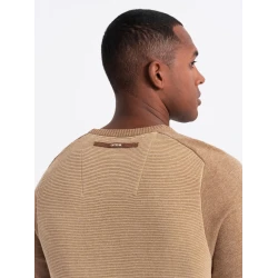 Brūns vīriešu džemperis Rox