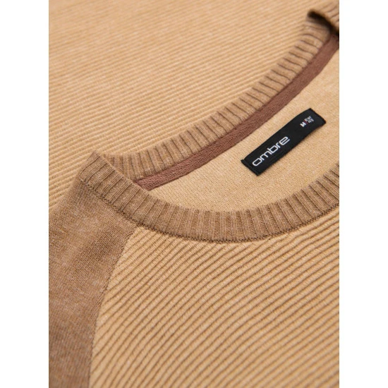 Brūns vīriešu džemperis Rox V4 OM-SWSW-0121