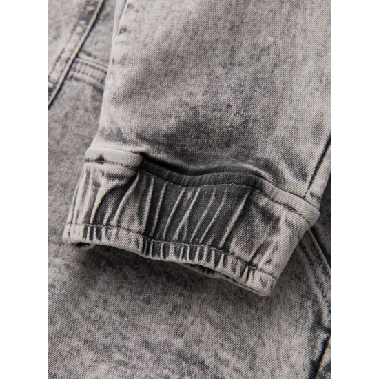 Vīriešu pelēkie treniņbikses Adren V4 OM-PADJ-0243