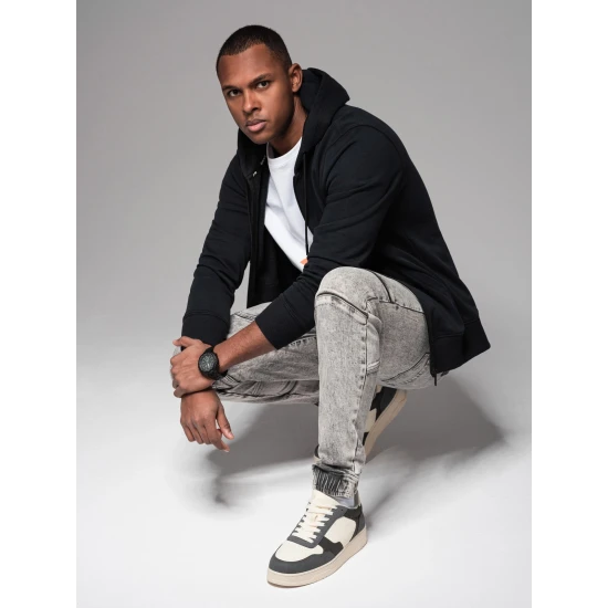 Vīriešu pelēkie treniņbikses Adren V4 OM-PADJ-0243