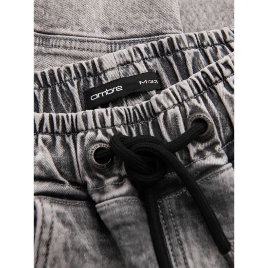 Vīriešu pelēkie treniņbikses Adren V4 OM-PADJ-0243