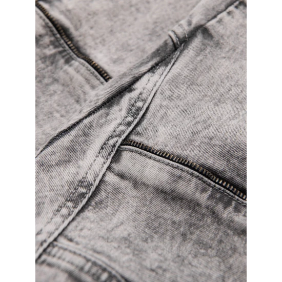 Vīriešu pelēkie treniņbikses Adren V4 OM-PADJ-0243